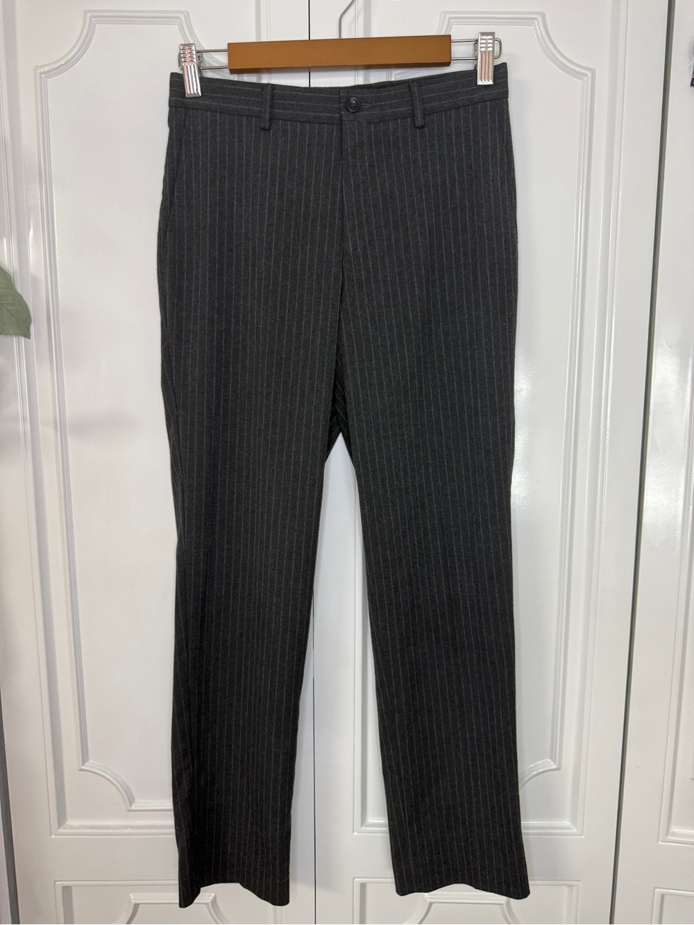 Michael Kors Charcoal Pinstripe Dress Pants